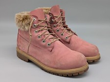 Timberland Girls Pink Suede