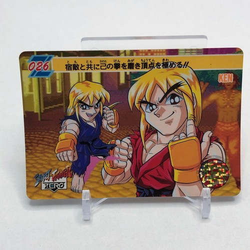 Street fighter card - card, bandai