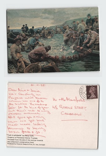 Vintage postcard percy craft - vintage,