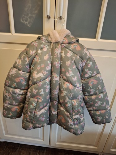 Girls khaki unicorn shower - unicorn,