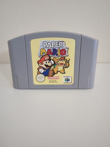 Paper mario nintendo pal - mario, 64