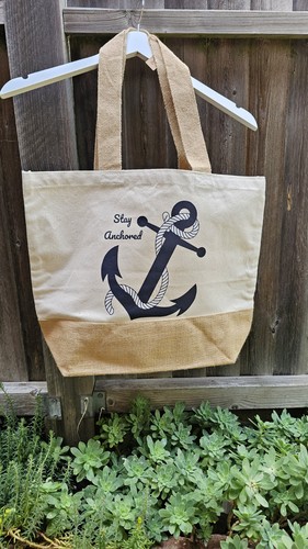 Stay anchored big tote bag - tote,
