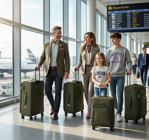 4pc suitcase set - suitcase,