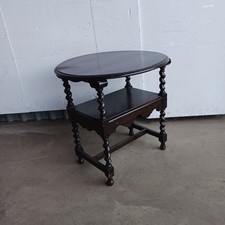 1920's oak barley twist monks