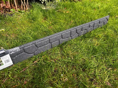 Garden curve lawn stone - garden,