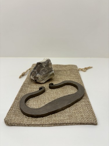 Flint and steel hand - flint, striker