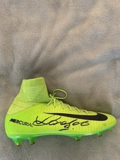 SIGNED Ronaldo nazario R9 Nike Mercurial Football Boot
