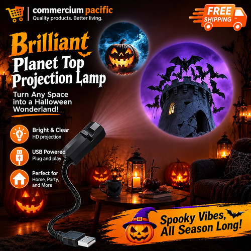 Halloween usb led projection - halloween,