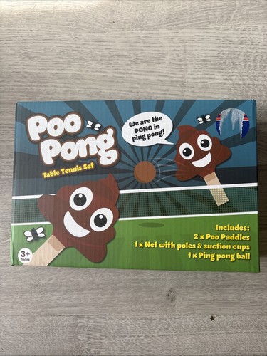 Poo pong table tennis - poo, set
