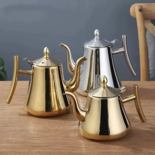 Stainless steel tea kettle - steel,