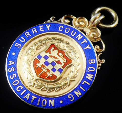 Sterling silver enamel pocket - sterling,
