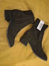 Suede Ankle Boots Size 5