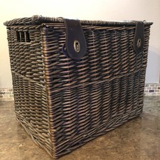 Wicker Hamper Storage Picnic
