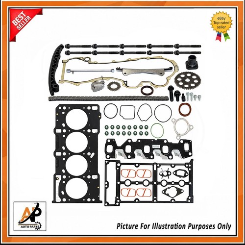 Timing chain kit head gasket - head,