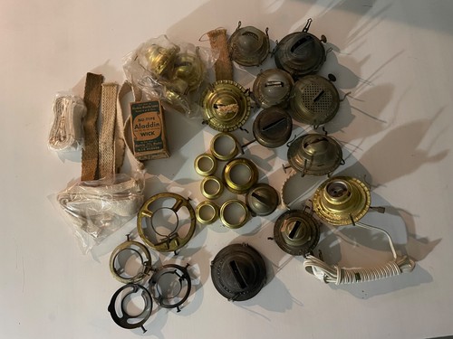 Lot various antique brass - of,