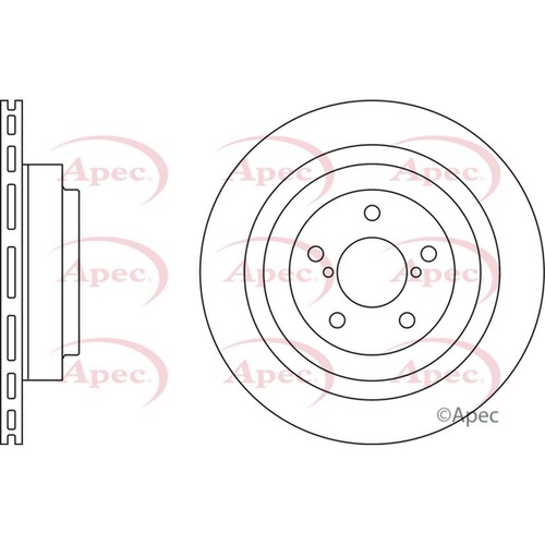 Brake discs vented - vented, for