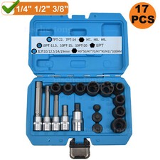 17pc Brake Caliper Socket and