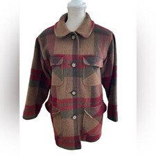 Vintage Eddie Bauer Plaid Wool