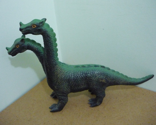 Two headed dragon toy 40cm - dragon,