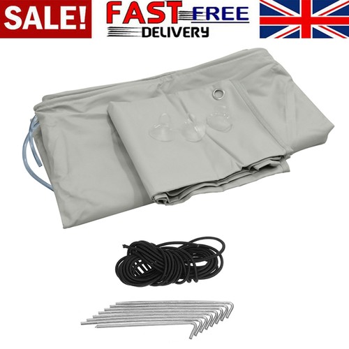 Caravan awning mud draught - mud,