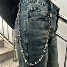 Tassel Chain Keychain Metal Wallet Chain Pants Waist Chain  Jeans Accessories