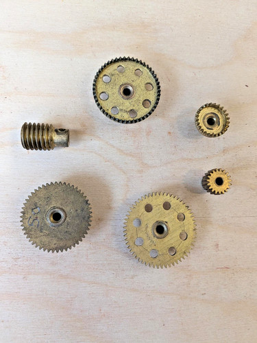 Vintage meccano gears multi - vintage,
