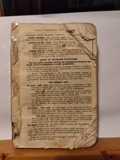 Olsens Fishermans nautical Almanac 1947