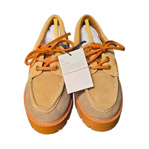 Zara chunky suede boat - zara,