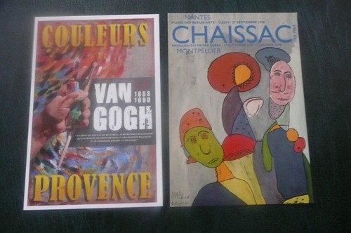Modern french postcards - french,
