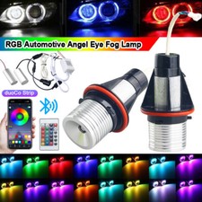 2x RGB LED Angel Eye Halo Ring