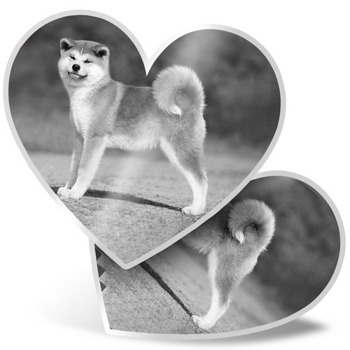 Heart stickers bw - x,