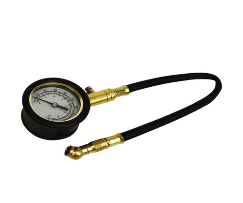 Tyre pressure gauge with - pressure,