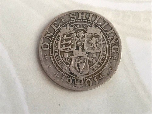 Victoria 1901 shilling - victoria, 1