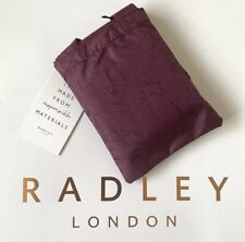 RADLEY Iconic Foldaway Burgundy Bag ~ NEW with Tag