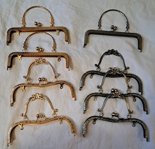 Vintage style metal purse - vintage,