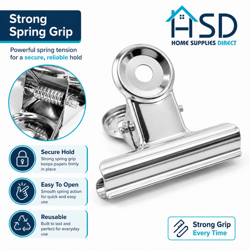 Chrome metal bulldog - chrome,