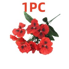 Artificial Poppy Bouquet with 10 Flowers - Red Poppies - Remembrance Day