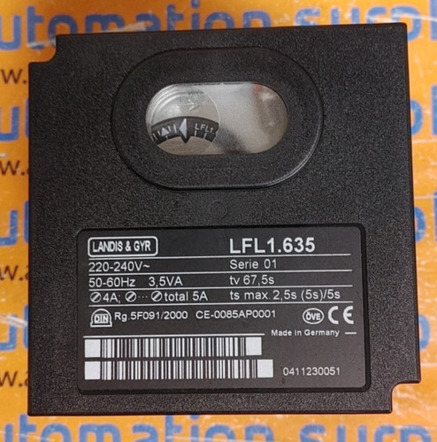 Siemens landis gyr lfl1 - siemens, lfl1.635