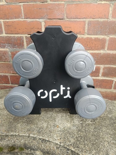 Opti dumbbell tower with - dumbbell,