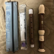 Yamaha Alto Recorder Brown &