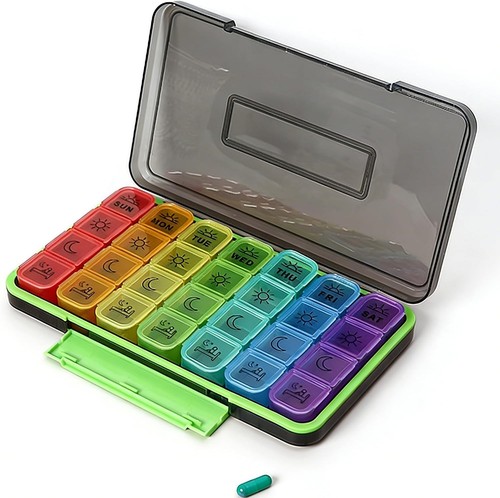 Weekly pill box - 7, large