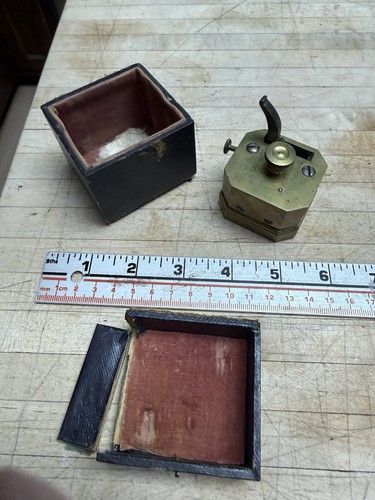 Antique brass medical - brass,