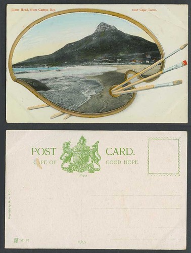 South africa old postcard - africa,