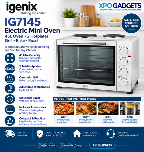 Igenix ig7145 electric mini - ig7145,