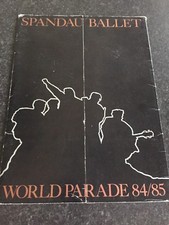 A bit of nostalgia!? Spandau Ballet World Parade 84/85 programme
