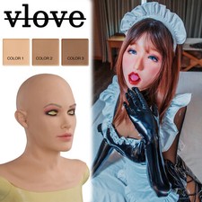 Silicone Realistic Female Face