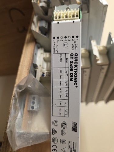 Osram quicktronic 2x58 - qt,