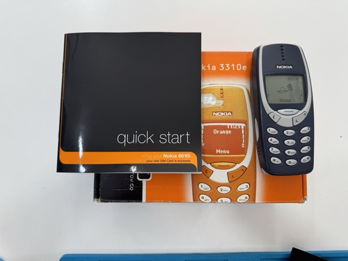 Vintage boxed nokia 3310e - vintage,