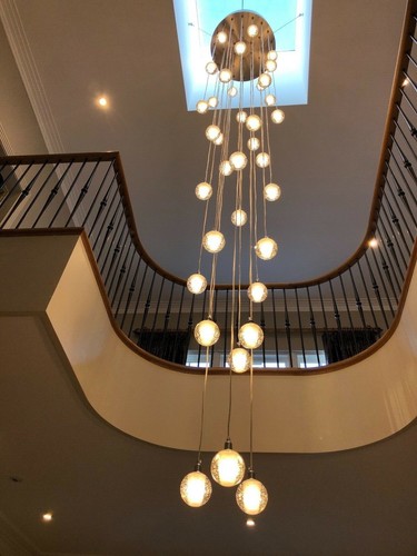 Led chandelier long - led,