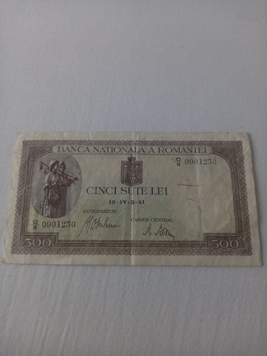 România old banknote 500 - old, lei